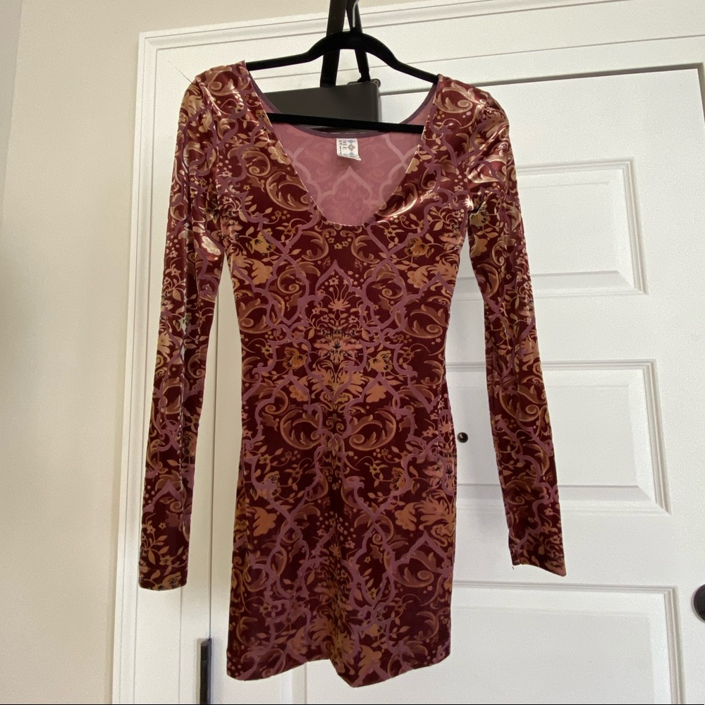 Free people long sleeve dress